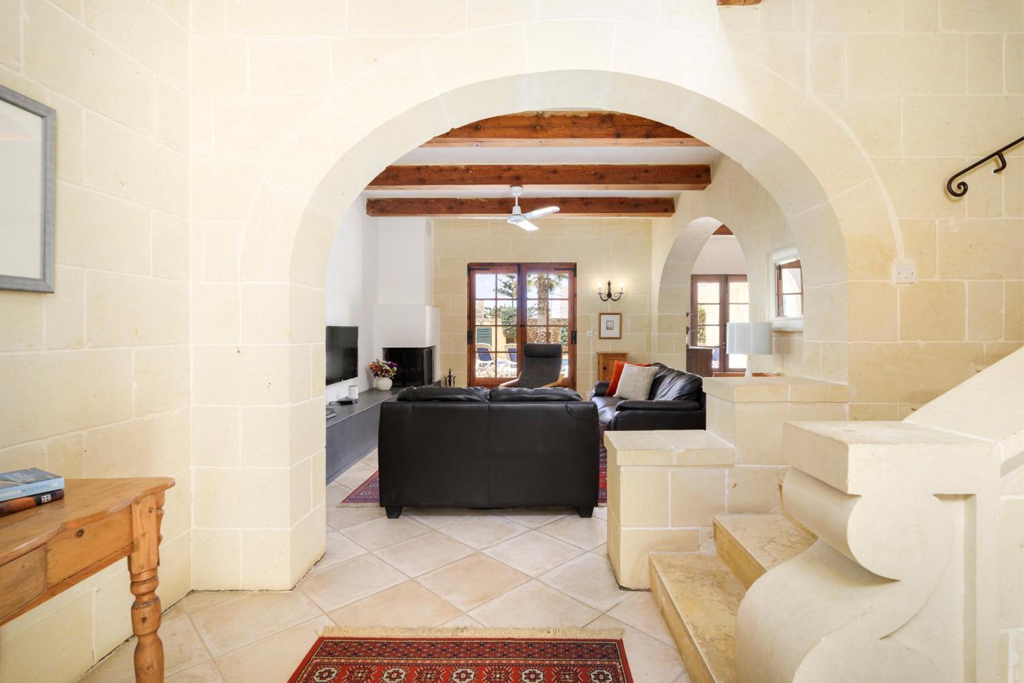 Dar Ta' Censina Villa With Private Pool 加斯利 外观 照片