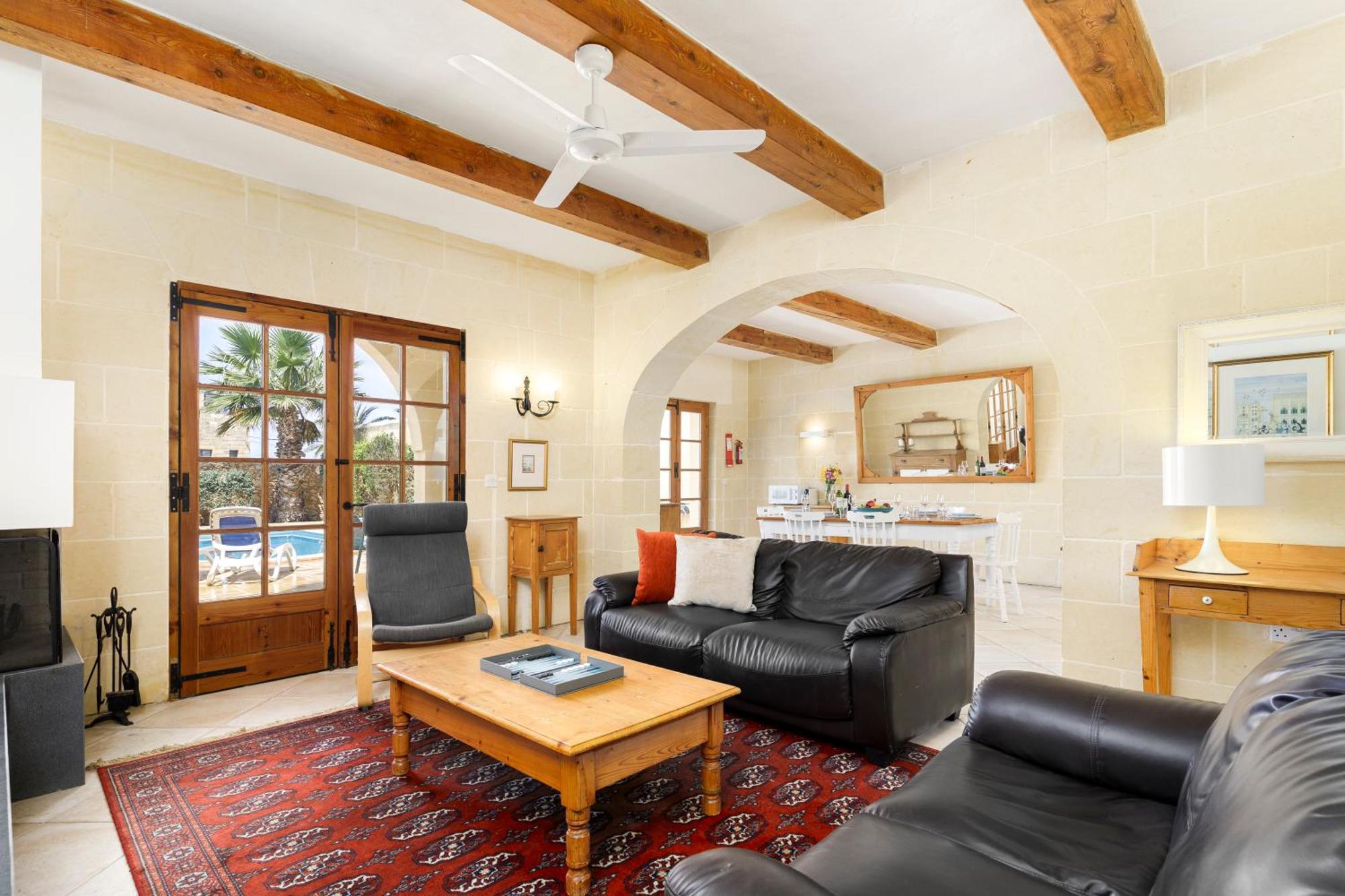 Dar Ta' Censina Villa With Private Pool 加斯利 外观 照片